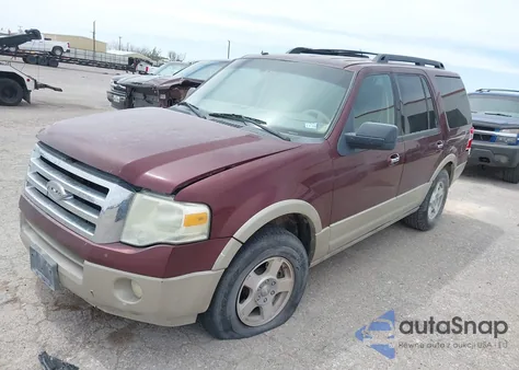 2009 Ford Expedition Eddie Bauer из США, поврежденный, VIN 1FMFU17549LA07398